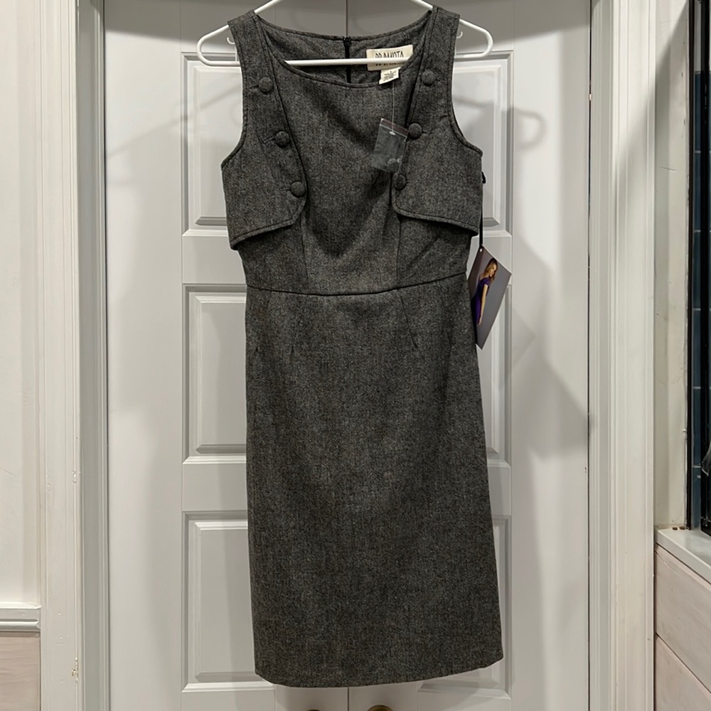 BB Dakota wool / polyester knee length dress